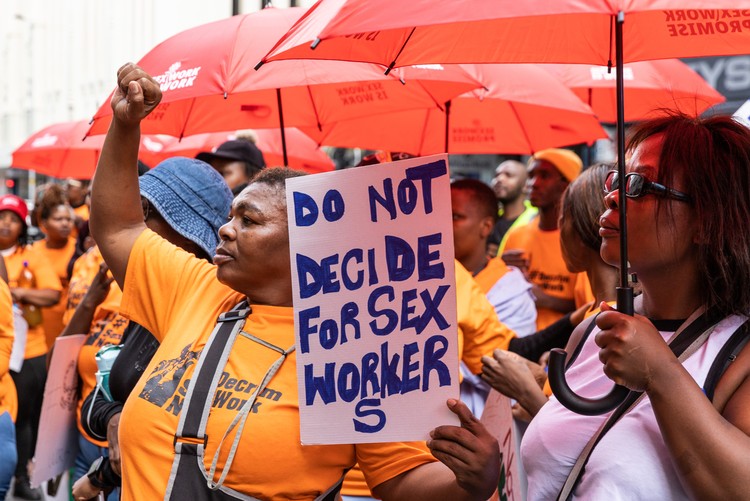 Sex Workers And Allies Rally In Cape Town Demand Full